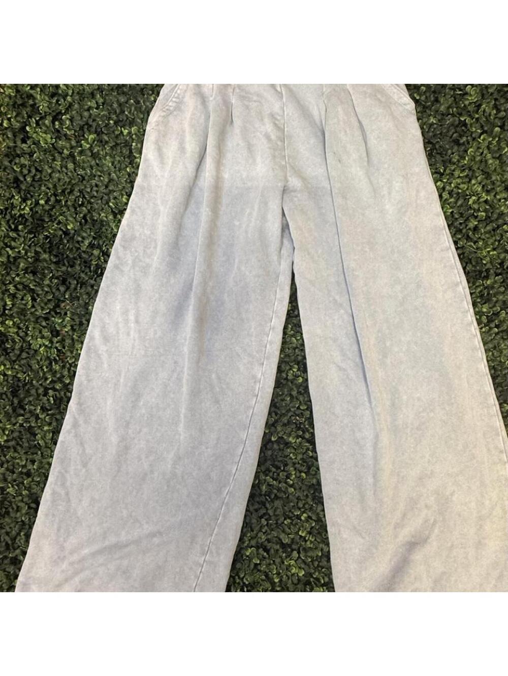 Aerie Blue Wide Leg Sweatpants Size S NWT $54.95